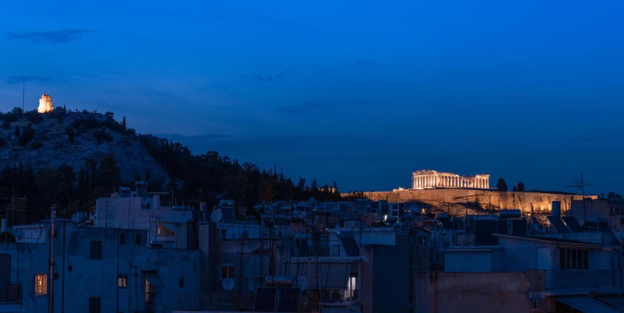 Topfloor Getaway Balcony&Hot Tub+Acropolis View Athens Exterior photo